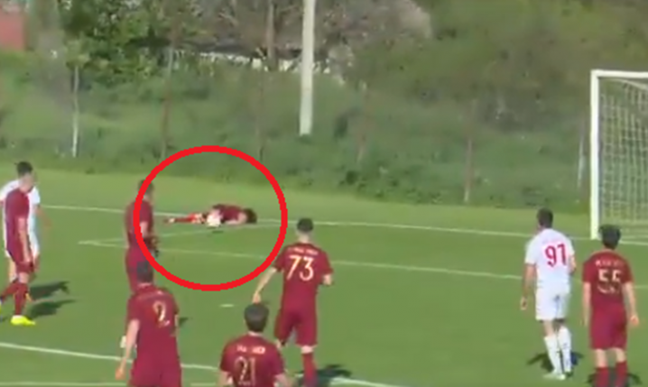 HIT! Taki GOL padł w lidze mołdawskiej! xD [VIDEO]